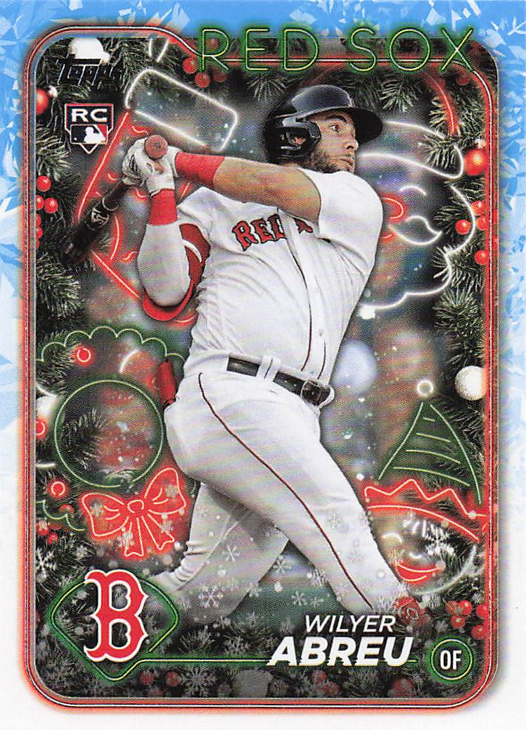 2024 Topps Holiday Baseball Wilyer Abreu #H13 Rookie