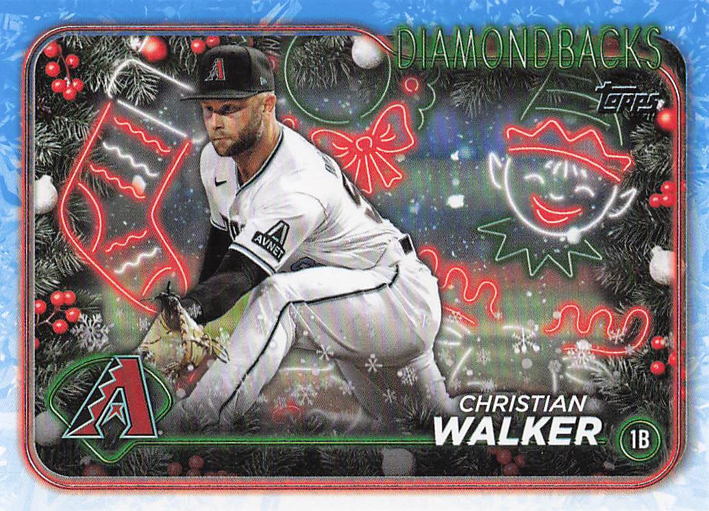 2024 Topps Holiday Baseball Christian Walker #H32