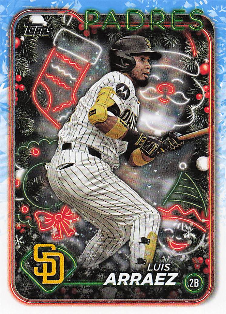 2024 Topps Holiday Baseball Luis Arraez #H168