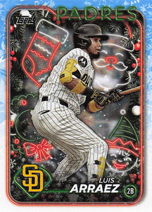 2024 Topps Holiday Baseball Luis Arraez #H168