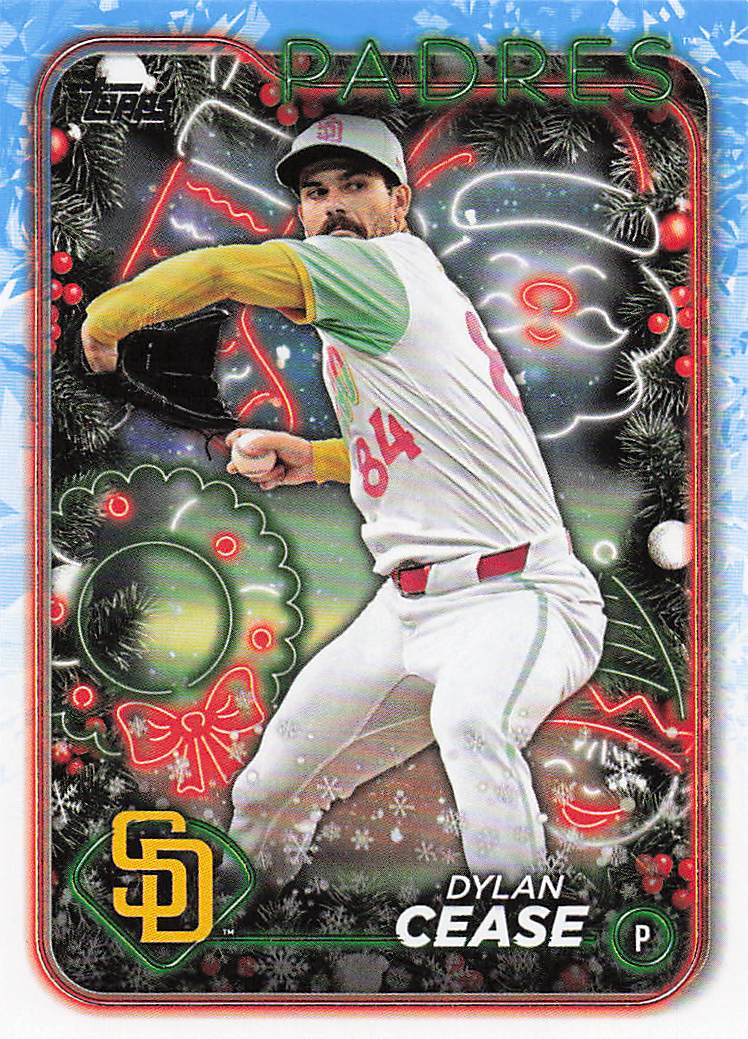 2024 Topps Holiday Baseball Dylan Cease #H97