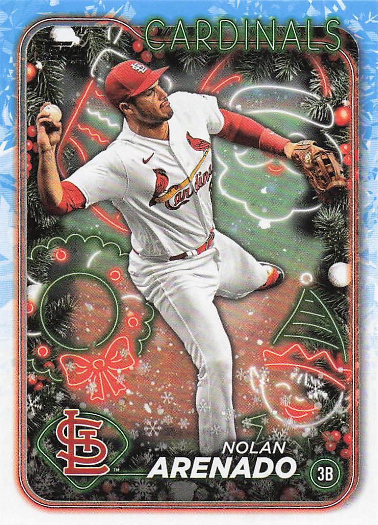 2024 Topps Holiday Baseball Nolan Arenado #H139