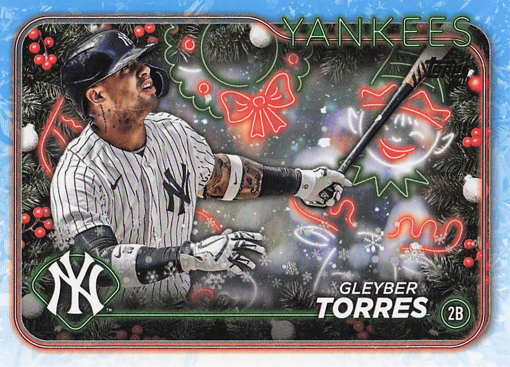 2024 Topps Holiday Baseball Gleyber Torres #H101