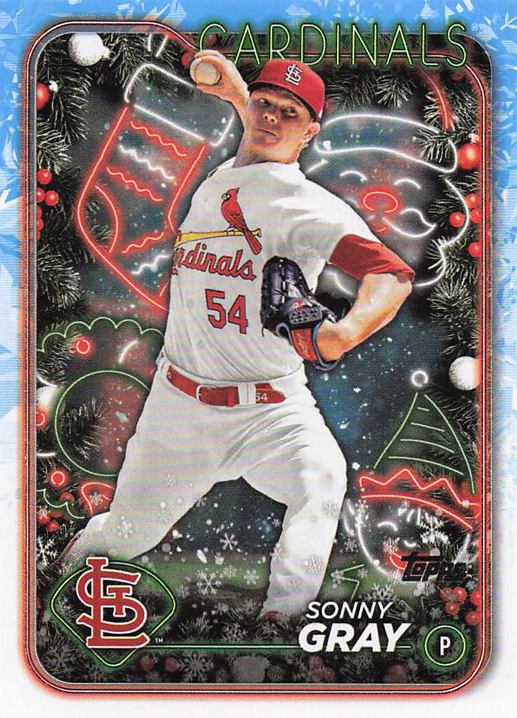 2024 Topps Holiday Baseball Sonny Gray #H74