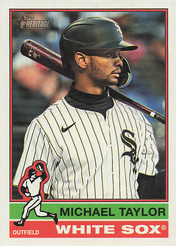 2025 Topps Heritage Baseball Michael Taylor #669