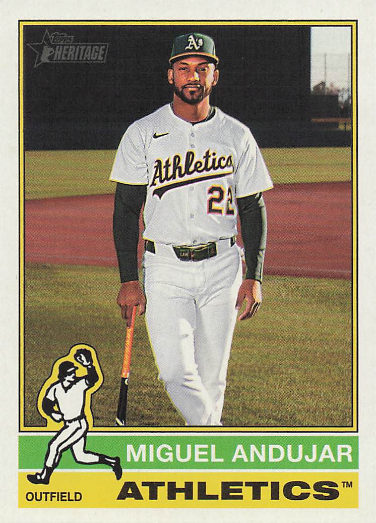 2025 Topps Heritage Baseball Miguel Andujar #677
