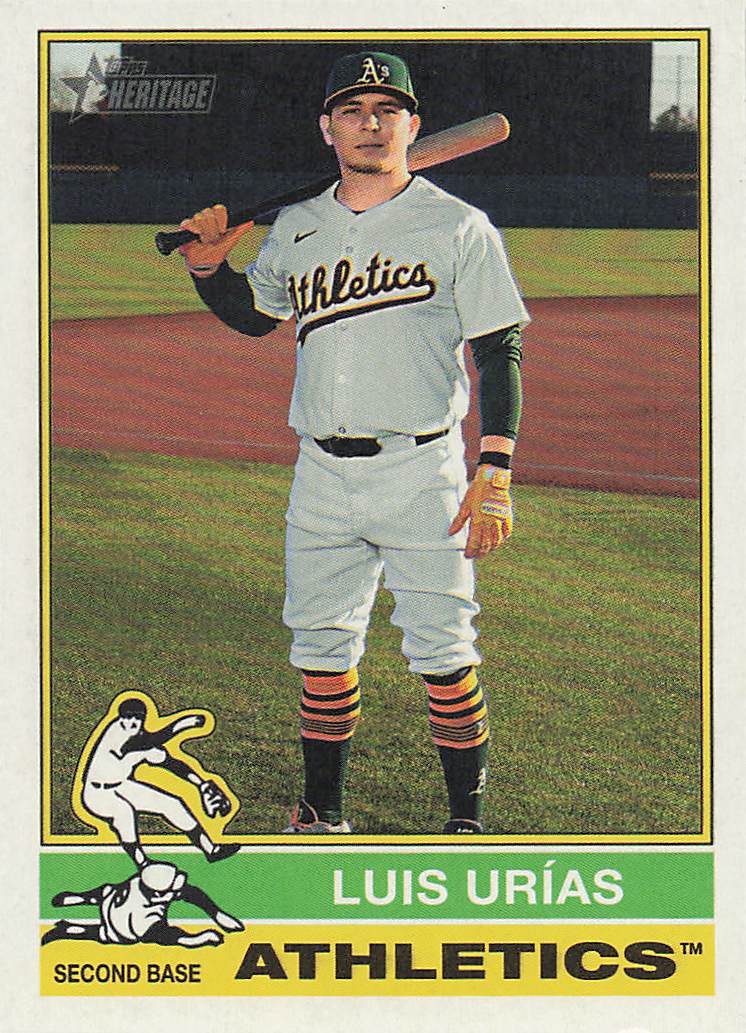 2025 Topps Heritage Baseball Luis Urías #505
