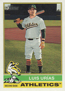 2025 Topps Heritage Baseball Luis Urías #505