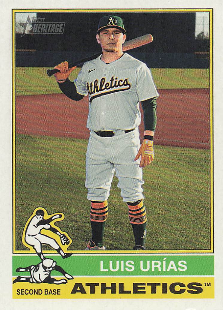 2025 Topps Heritage Baseball Luis Urías #505
