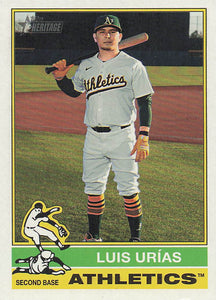 2025 Topps Heritage Baseball Luis Urías #505
