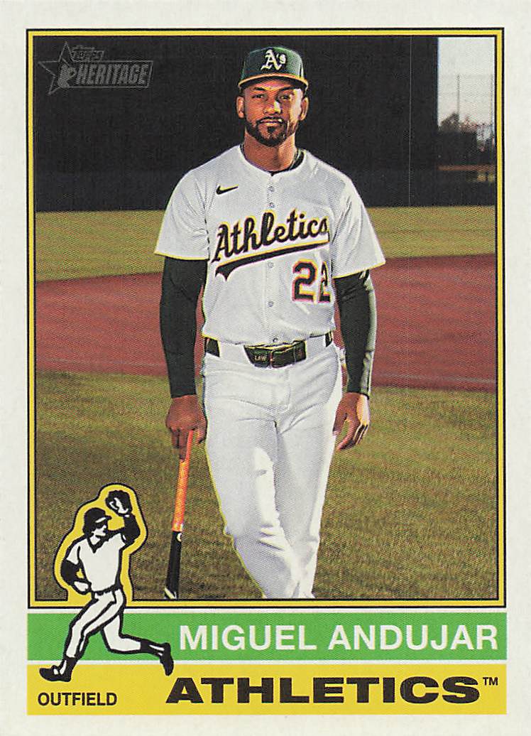 2025 Topps Heritage Baseball Miguel Andujar #677
