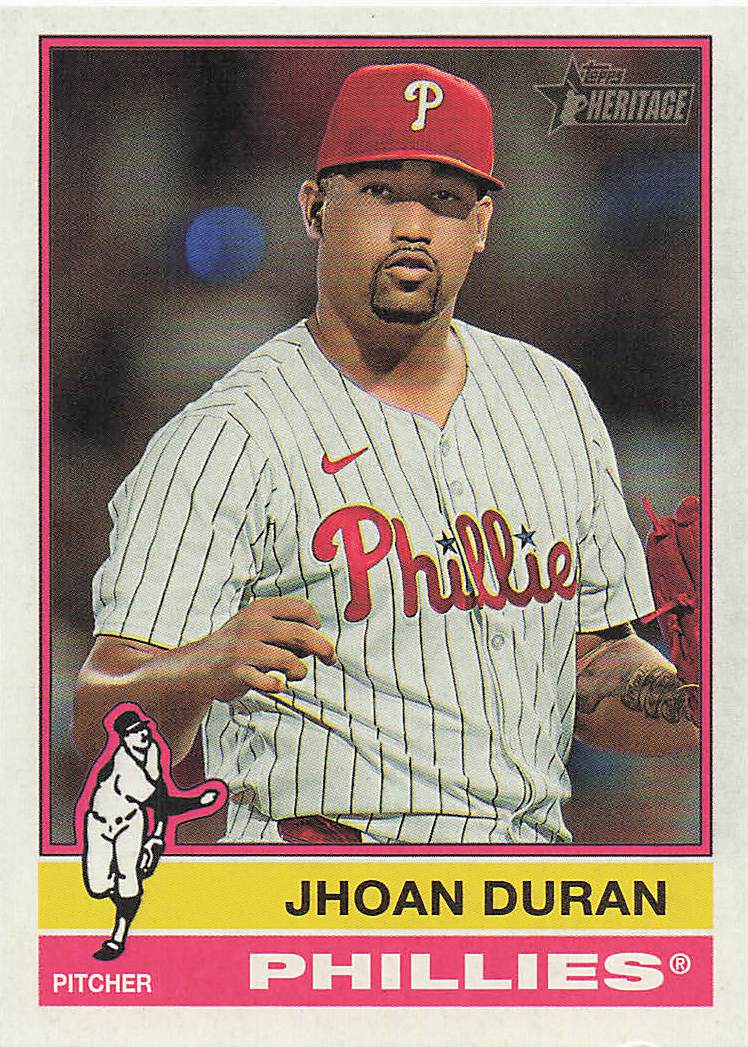 2025 Topps Heritage Baseball Jhoan Duran #639