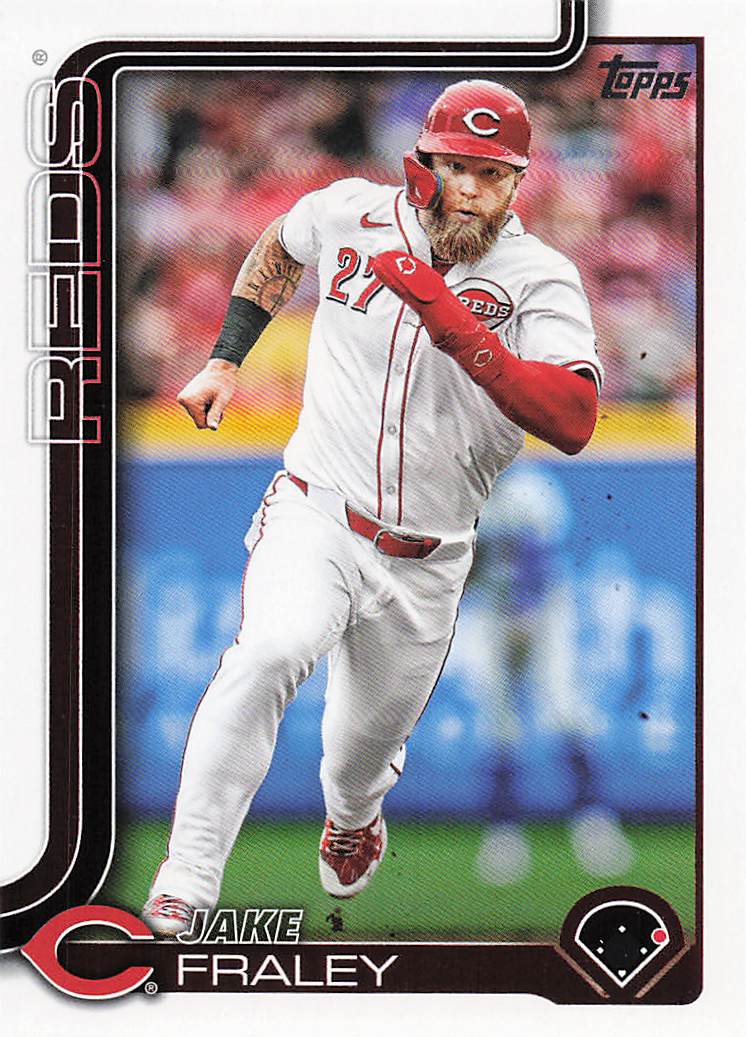 2025 Topps Baseball Jake Fraley #675