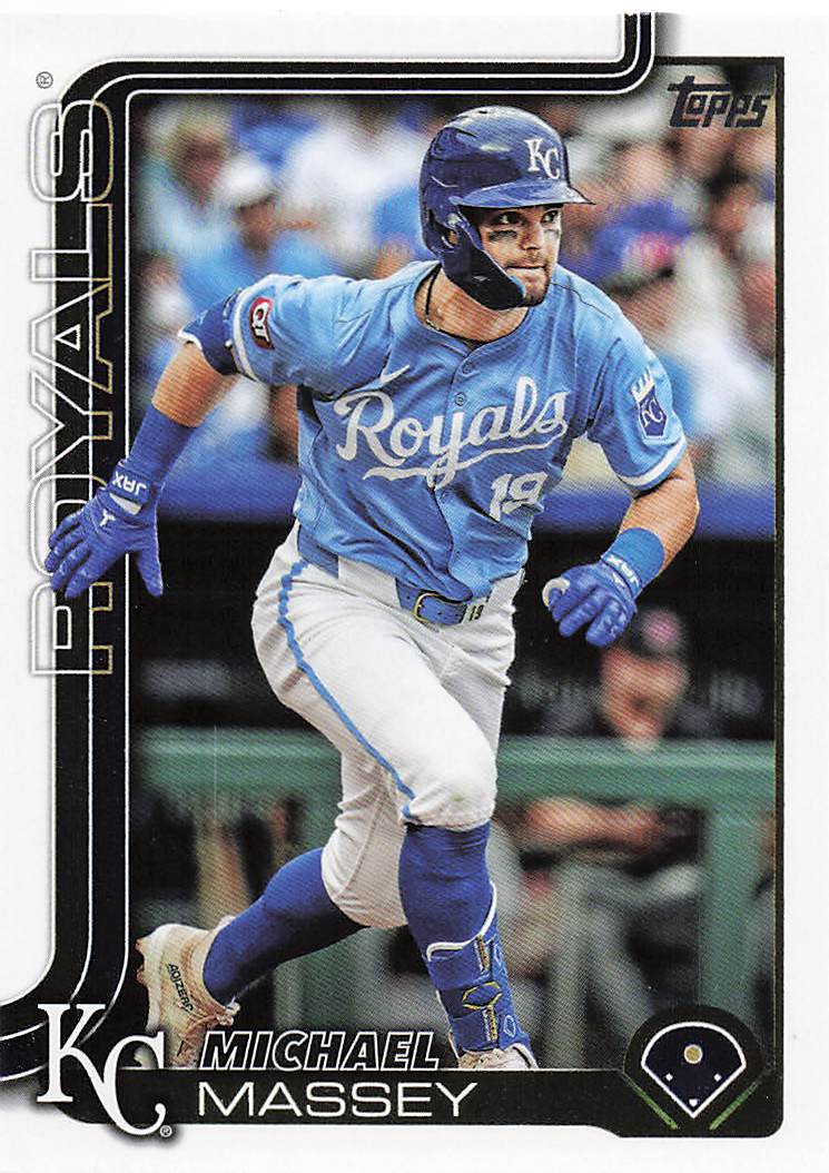 2025 Topps Baseball Michael Massey #481