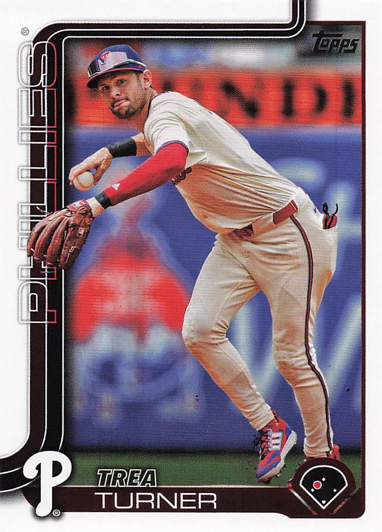 2025 Topps Baseball Trea Turner #450