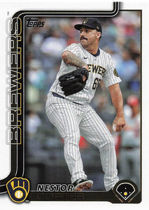 2025 Topps Baseball Nestor Cortes #604