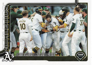 2025 Topps Baseball Athletics #594