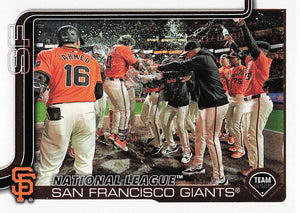 2025 Topps Baseball San Francisco Giants #514
