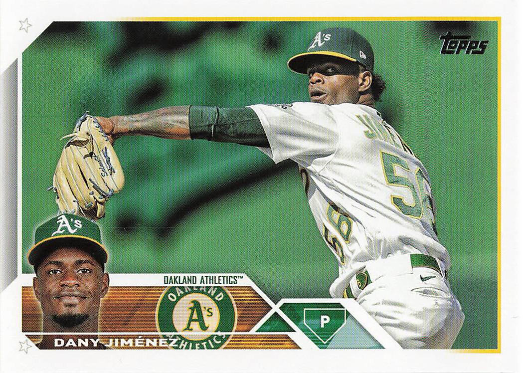 2023 Topps Baseball Dany Jimenez #164 Rookie
