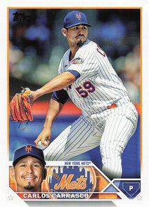 2023 Topps Baseball Carlos Carrasco #161