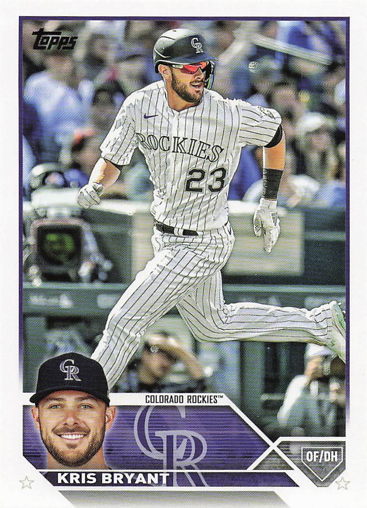 2023 Topps Baseball Kris Bryant #158