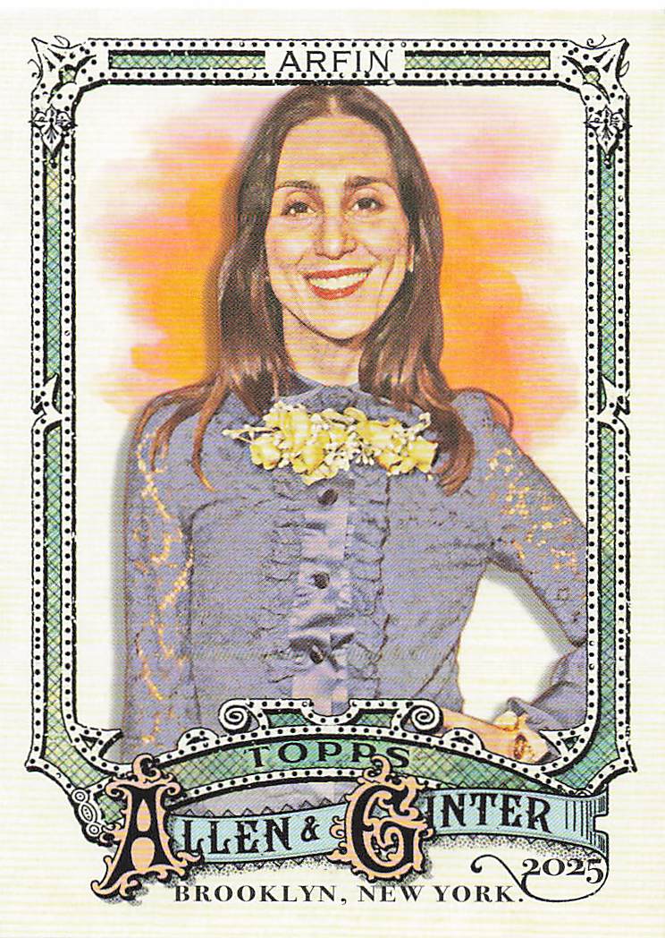 2025 Topps Allen & Ginter Baseball Lesley Arfin #264