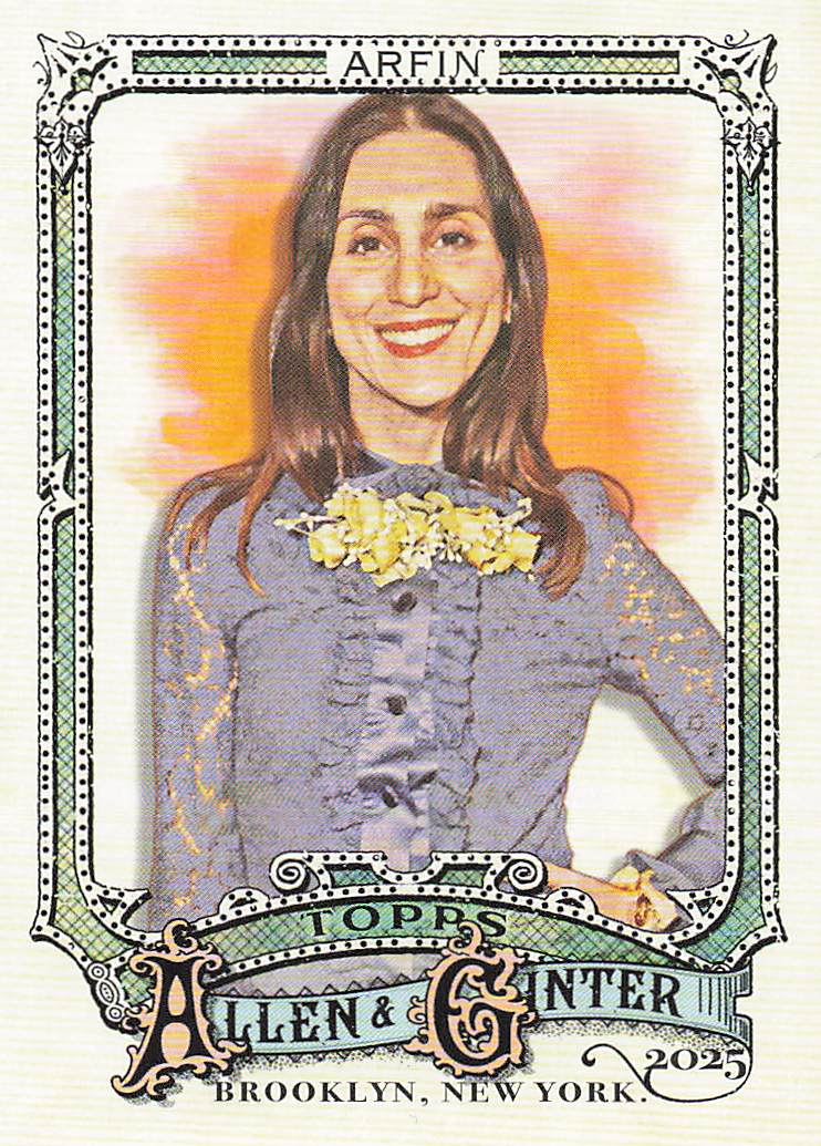 2025 Topps Allen & Ginter Baseball Lesley Arfin #264