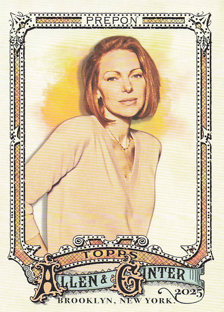 2025 Topps Allen & Ginter Baseball Laura Prepon #169