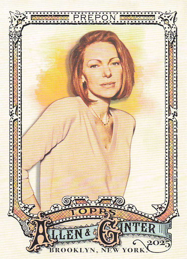 2025 Topps Allen & Ginter Baseball Laura Prepon #169
