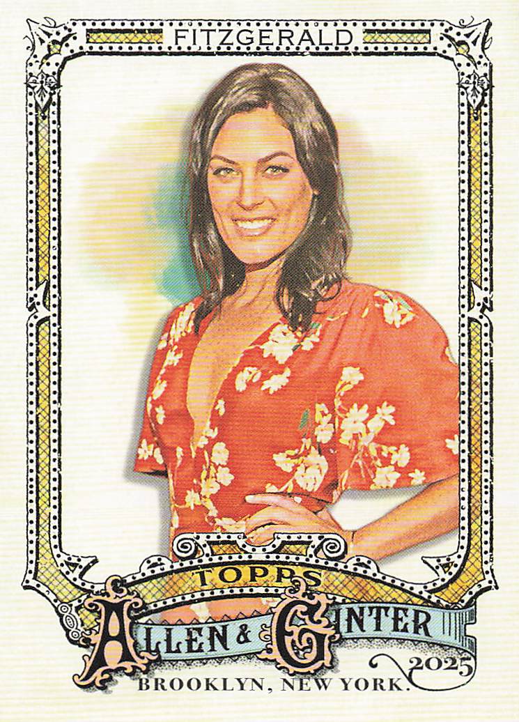 2025 Topps Allen & Ginter Baseball Michele Fitzgerald #273