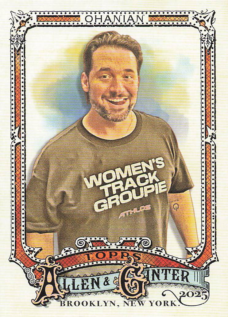 2025 Topps Allen & Ginter Baseball Alexis Ohanian #291