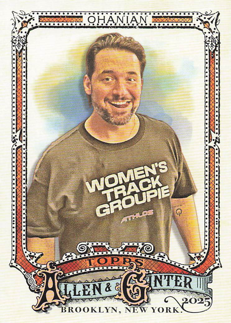 2025 Topps Allen & Ginter Baseball Alexis Ohanian #291