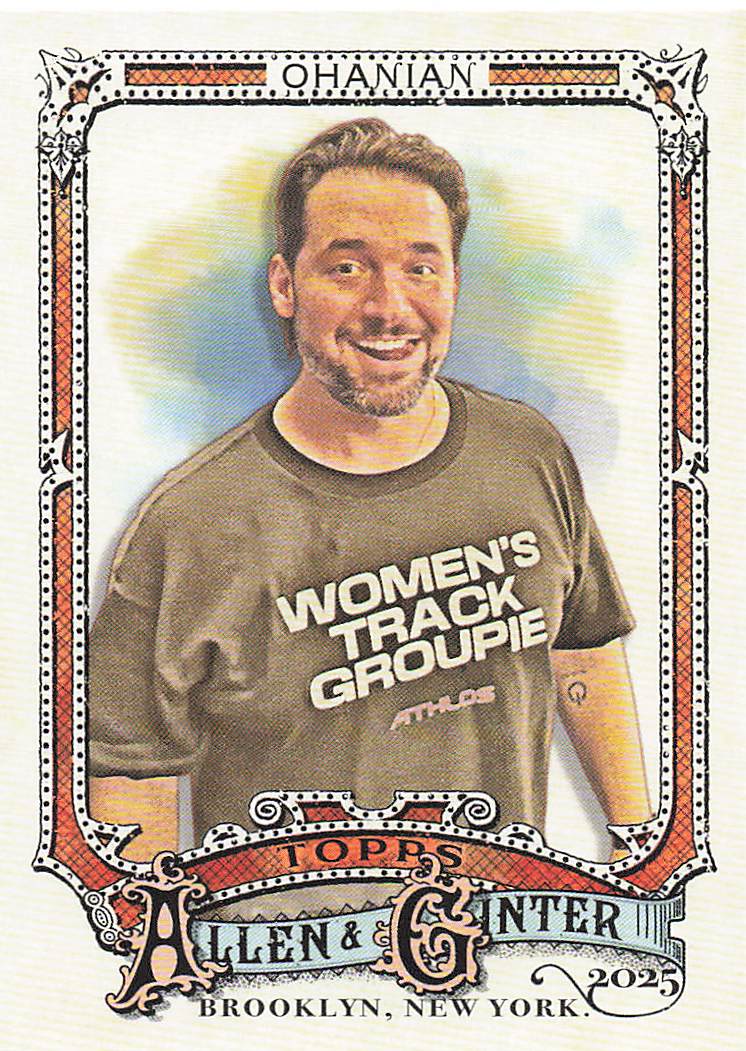 2025 Topps Allen & Ginter Baseball Alexis Ohanian #291
