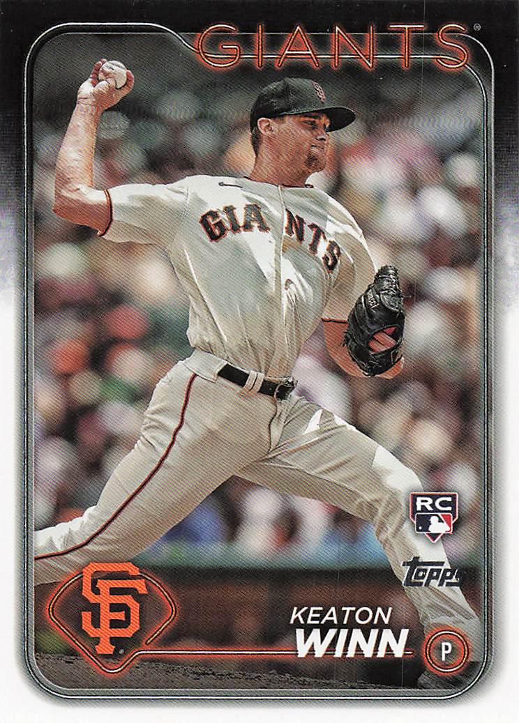 2024 Topps Baseball Keaton Winn #83 Rookie