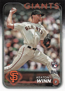 2024 Topps Baseball Keaton Winn #83 Rookie