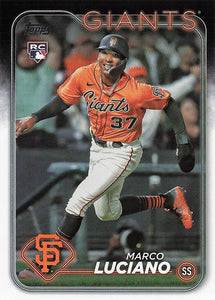 2024 Topps Baseball Marco Luciano #232 Rookie