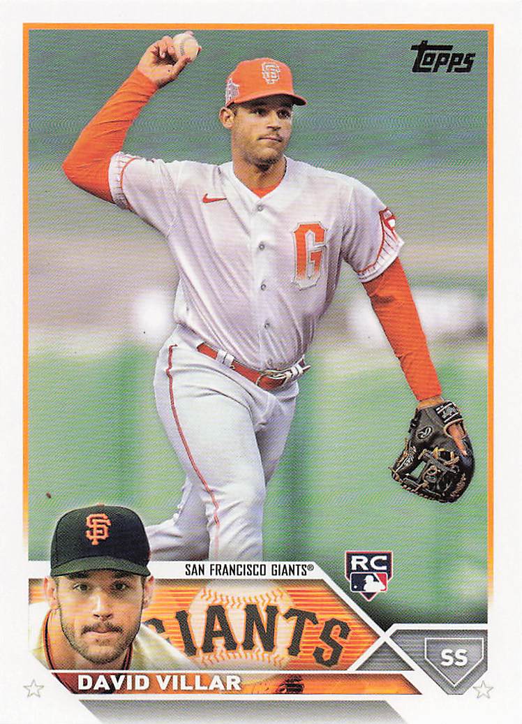 2023 Topps Baseball David Villar #277 Rookie
