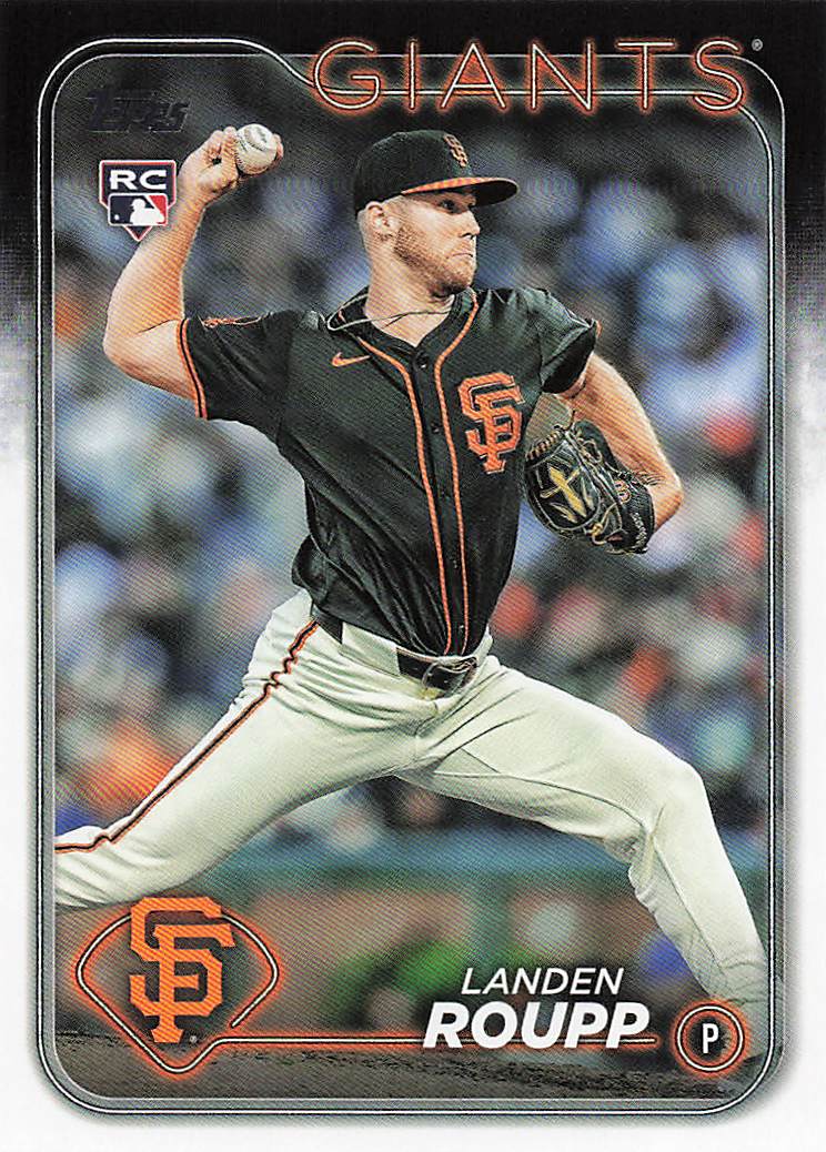 2024 Topps Update Baseball Landen Roupp #US186 Rookie