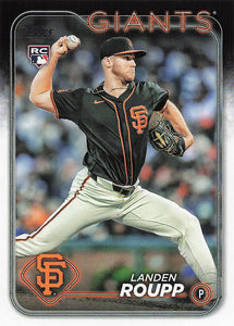 2024 Topps Update Baseball Landen Roupp #US186 Rookie