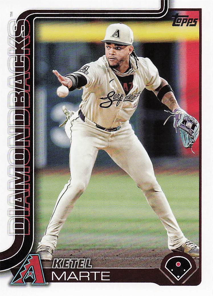 2025 Topps Baseball Ketel Marte #128