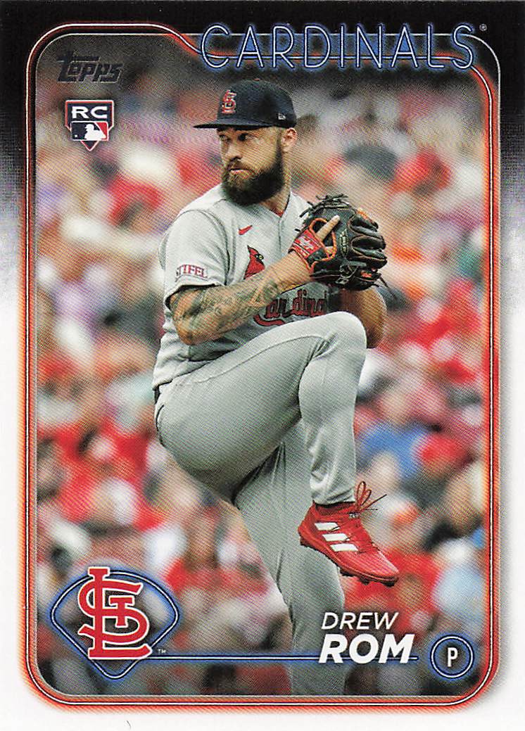 2024 Topps Baseball Drew Rom #476 Rookie