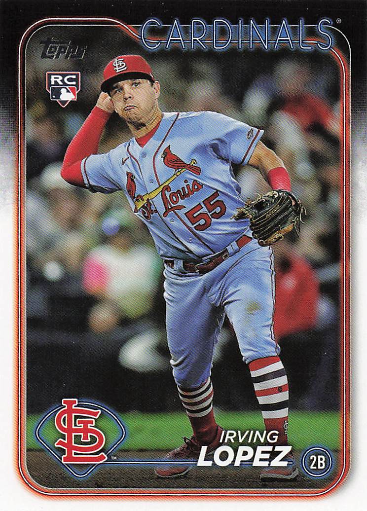 2024 Topps Baseball Irving Lopez #573 Rookie