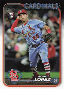 2024 Topps Baseball Irving Lopez #573 Rookie