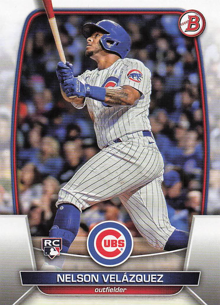 2023 Bowman Baseball Nelson Velazquez #12 Rookie