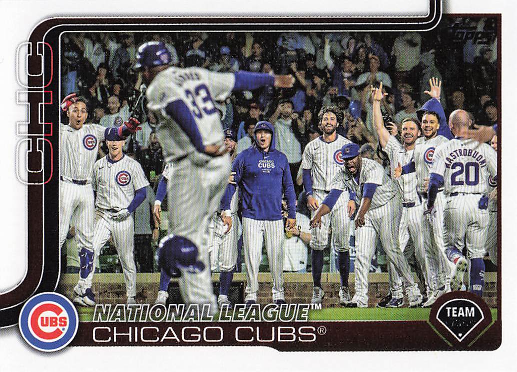 2025 Topps Baseball Chicago Cubs #60