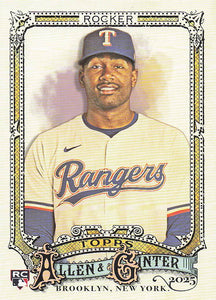 2025 Topps Allen & Ginter Baseball Kumar Rocker #124 Rookie