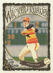 2025 Topps Allen & Ginter Baseball Wicked Curves Nolan Ryan #WC-3