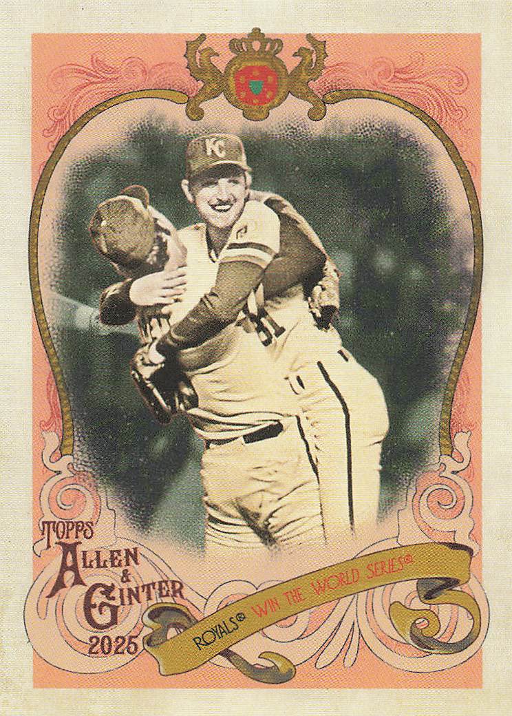 2025 Topps Allen & Ginter Baseball Sweet Victory Bret Saberhagen #SV-37
