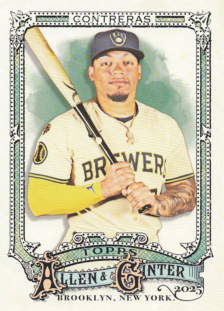 2025 Topps Allen & Ginter Baseball William Contreras #113