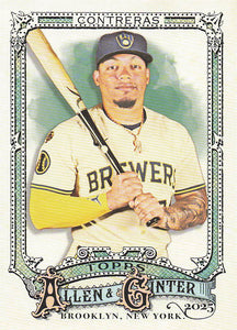 2025 Topps Allen & Ginter Baseball William Contreras #113